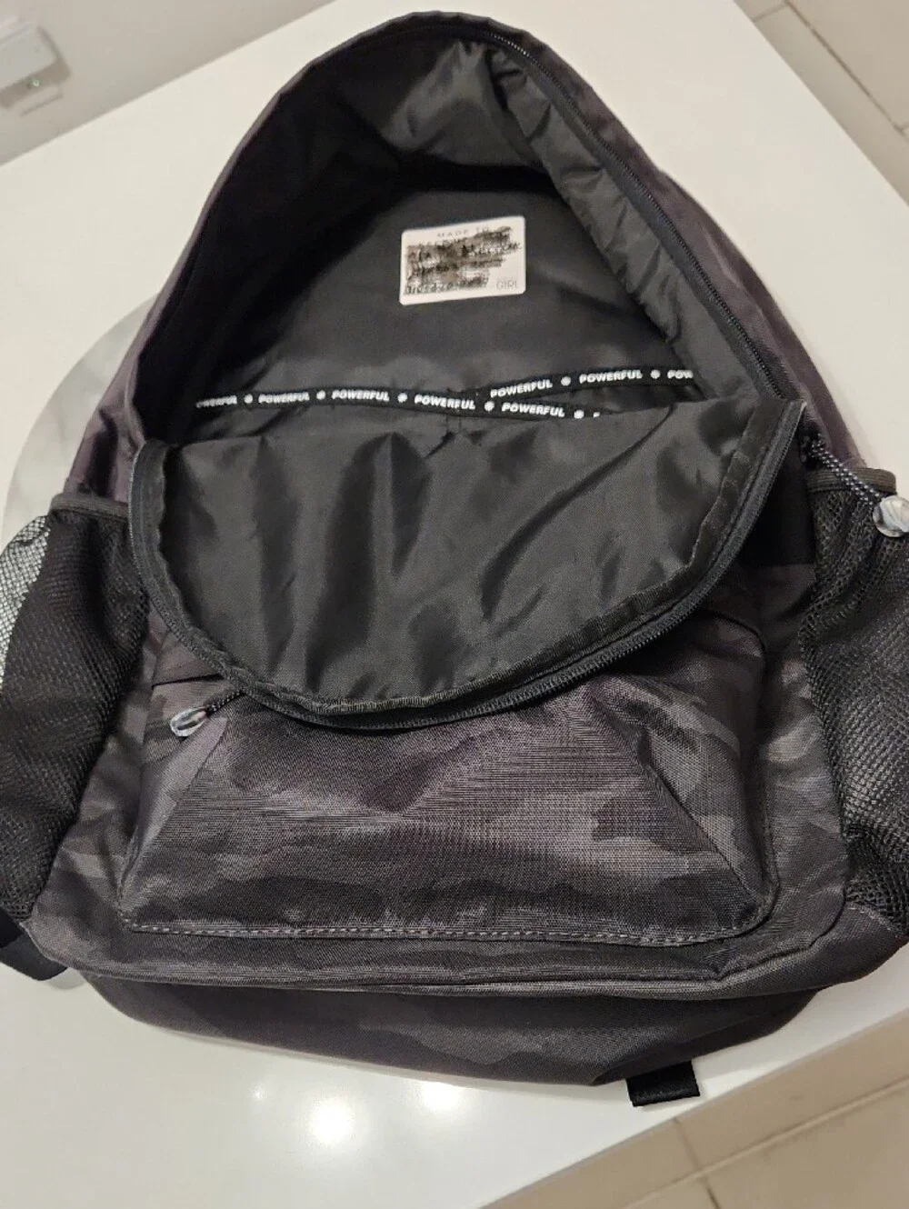 Athleta Girl Black Camo Backpack - Stylish Everyday Carry